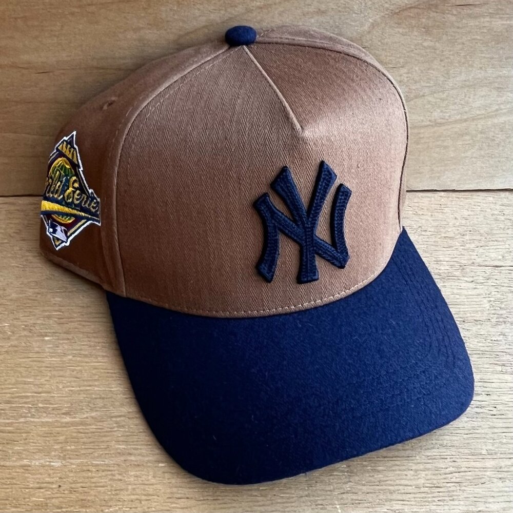 MITCHELL & NESS NEW YORK YANKEES 1996 WORLD SERIES SNAPBACK HAT Brown NEW